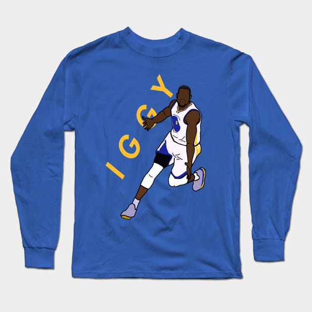 Andre Iguodala 'IGGY' - NBA Golden State Warriors Long Sleeve T-Shirt by xavierjfong
